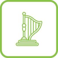 Harp Vector Icon