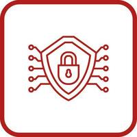 Cyber Security Vector Icon