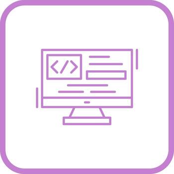 Coding Vector Icon