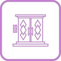 icono de vector de puerta