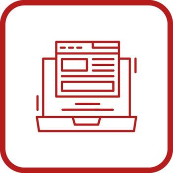 Layout Vector Icon