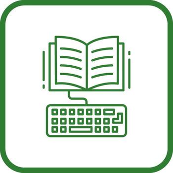 icono de vector de estudio
