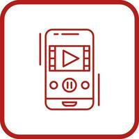 Video Recorder Vector Icon