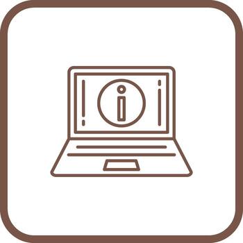 icono de vector de información
