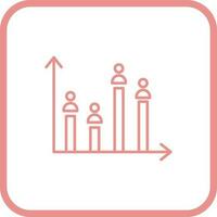 Candidate Graph Vector Icon
