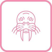 Walrus Vector Icon