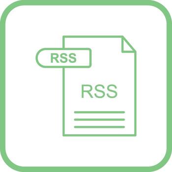 RSS Vector Icon