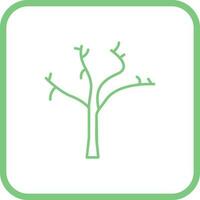 Tree with no Leaves Vector Icon