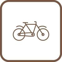 icono de vector de bicicleta