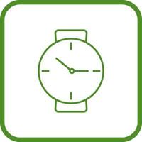 icono de vector de reloj de pulsera