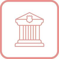 Courthouse Vector Icon