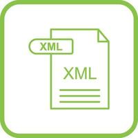 XML Vector Icon