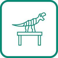 Bones Exhibit Vector Icon