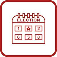 Election Day Vector Icon