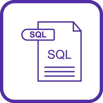 SQL Vector Icon