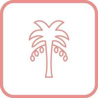 Coconut trees Vector Icon