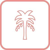 Coconut trees Vector Icon