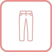 Trousers Vector Icon