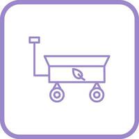 Garden Cart Vector Icon