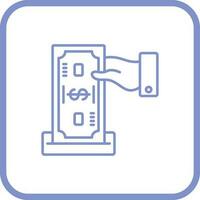 Deposit Vector Icon