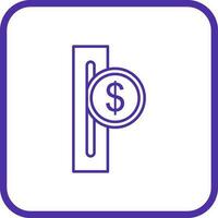 Slot for Coins Vector Icon