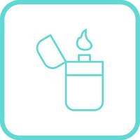 Unique Lighter Vector Icon