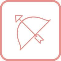 Unique Archery Vector Icon