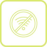 No Wifi Vector Icon