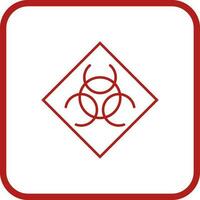 Biological Hazard Vector Icon