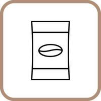 Coffee Packets Vector Icon