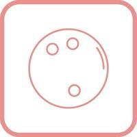 Bowling Ball Vector Icon