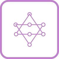 Unique Networks Vector Icon
