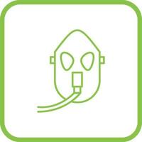 Unique Oxygen Mask Vector Icon