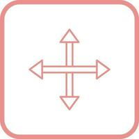 Unique Move Vector Icon