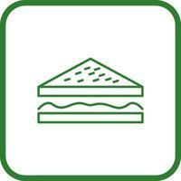 Unique Sandwich Vector Icon