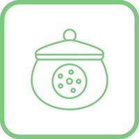 Cookie Jar Vector Icon