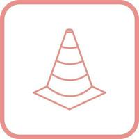 Unique Cone Vector Icon