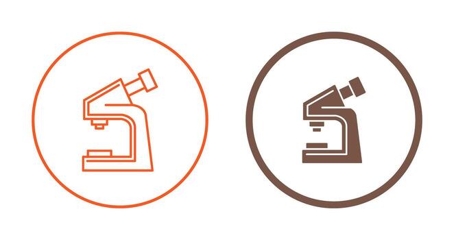 Microscope Vector Icon