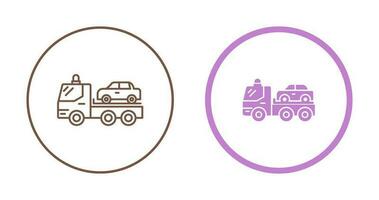 Tow Truck Vector Icon