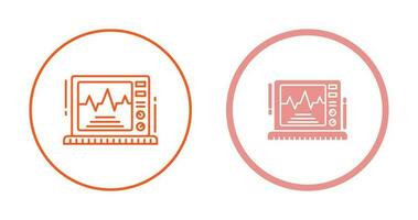 Ekg Monitor Vector Icon