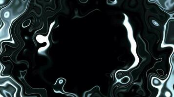 Liquid wave abstract background. video