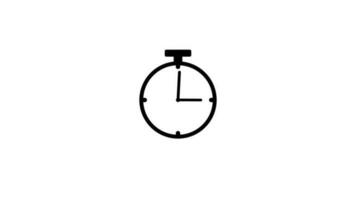 clock Timer animated. video