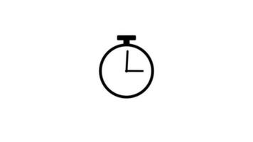 clock Timer animated. video