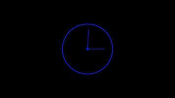 clock Timer animated. video