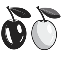 Jujube transparent background,Ai generative png