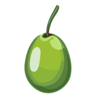 Jujube transparent background,Ai generative png