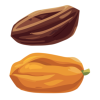 Dates transparent background,Ai generative png