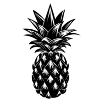 Pineapple transparent background,Ai generative png