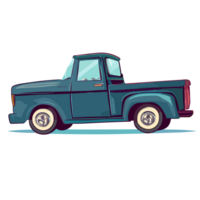 Pickup truck transparent background,Ai generative png