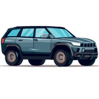 Car transparent background,Ai generative png